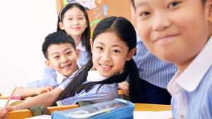 Children Learning at School